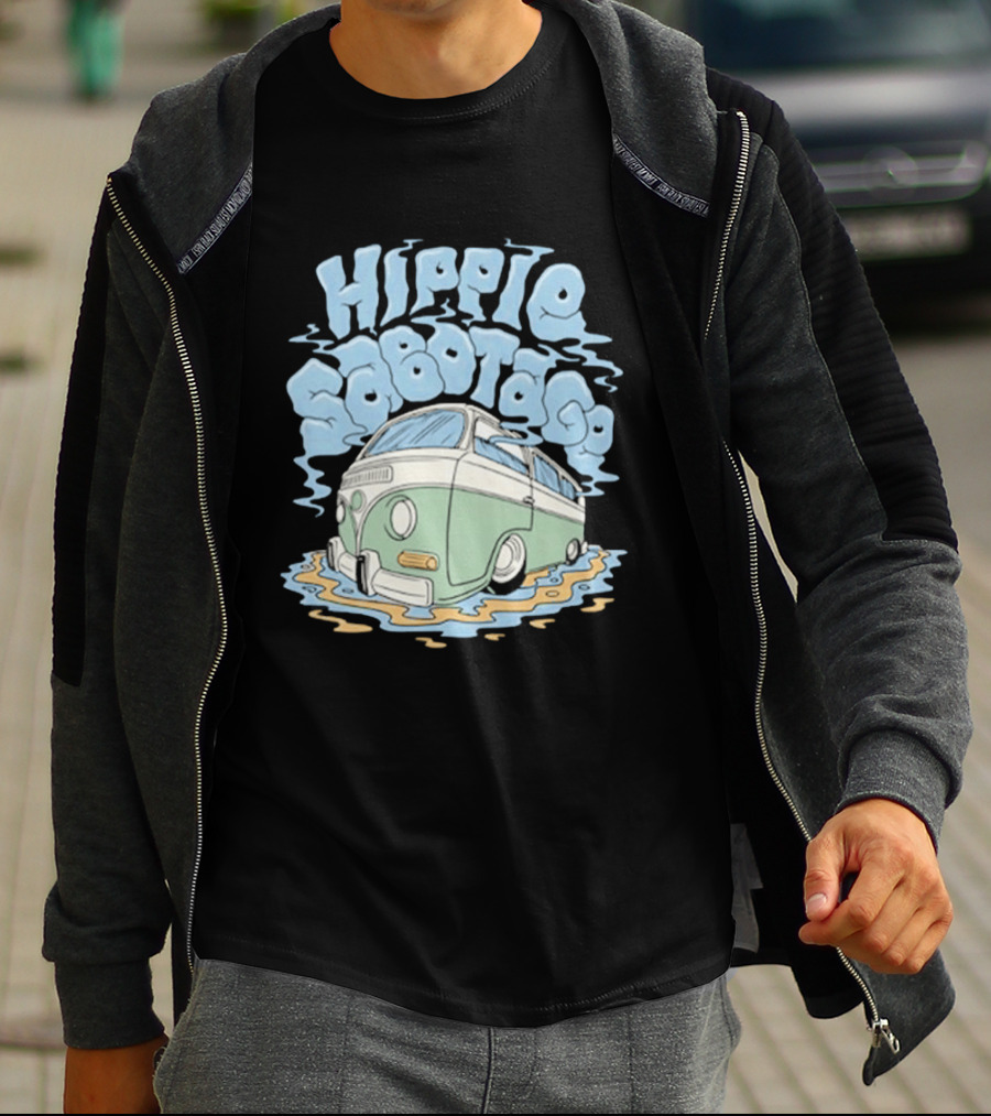 Hippie Sabotage 420 Bus Retro Vibes T-Shirt