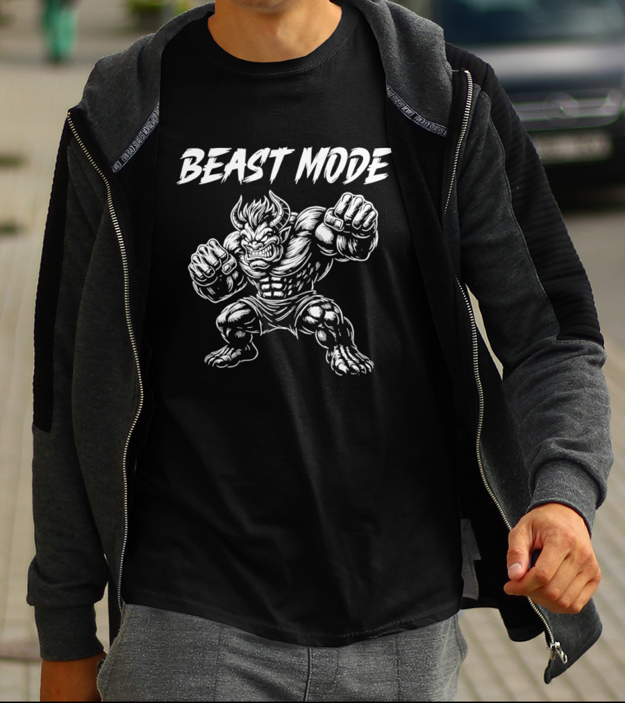 Beast Mode Muscle Devil Power Charge T-Shirt