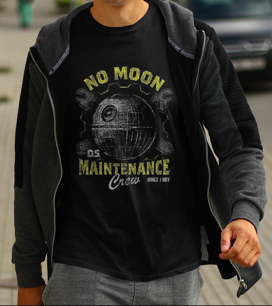 No Moon Maintenance Crew T-Shirt