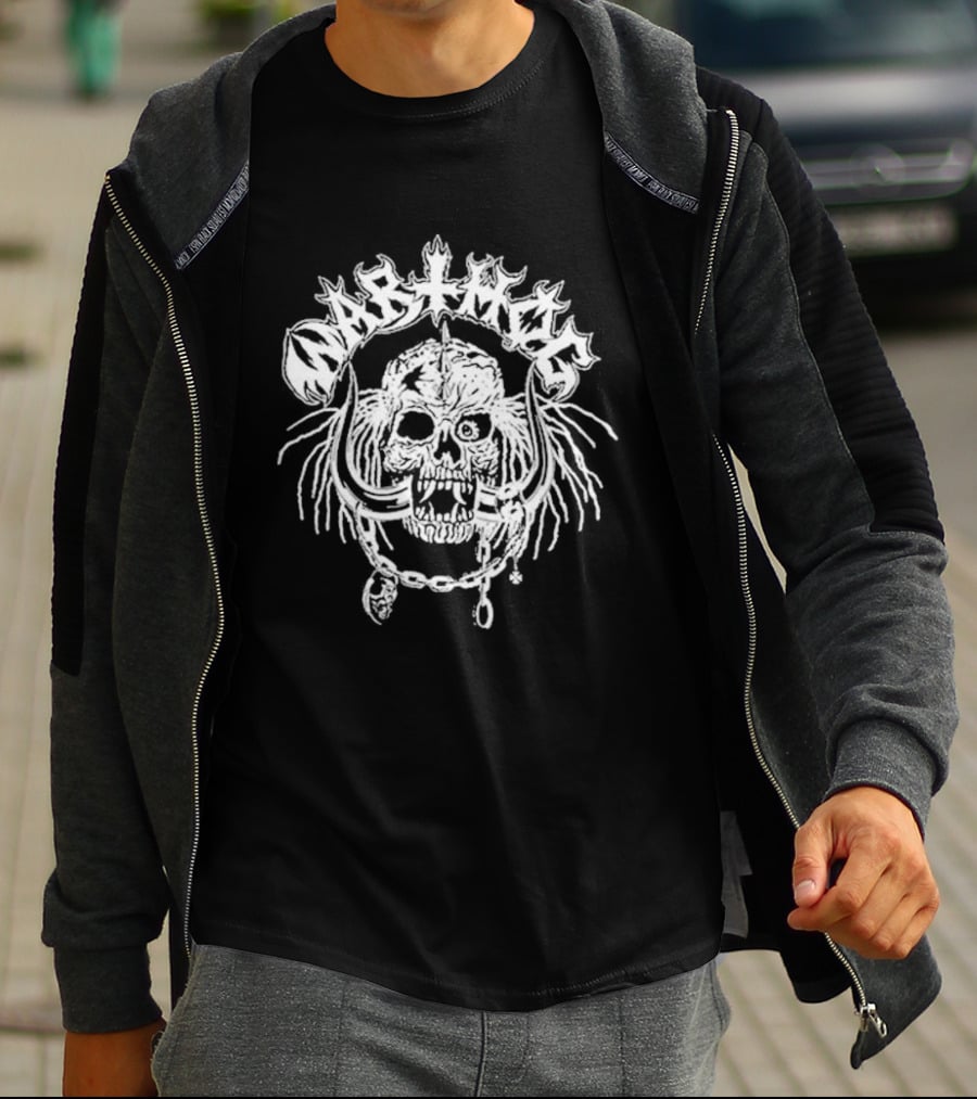 Lawrence W. Arthög Warthog Oskorei Skull Crown T-Shirt