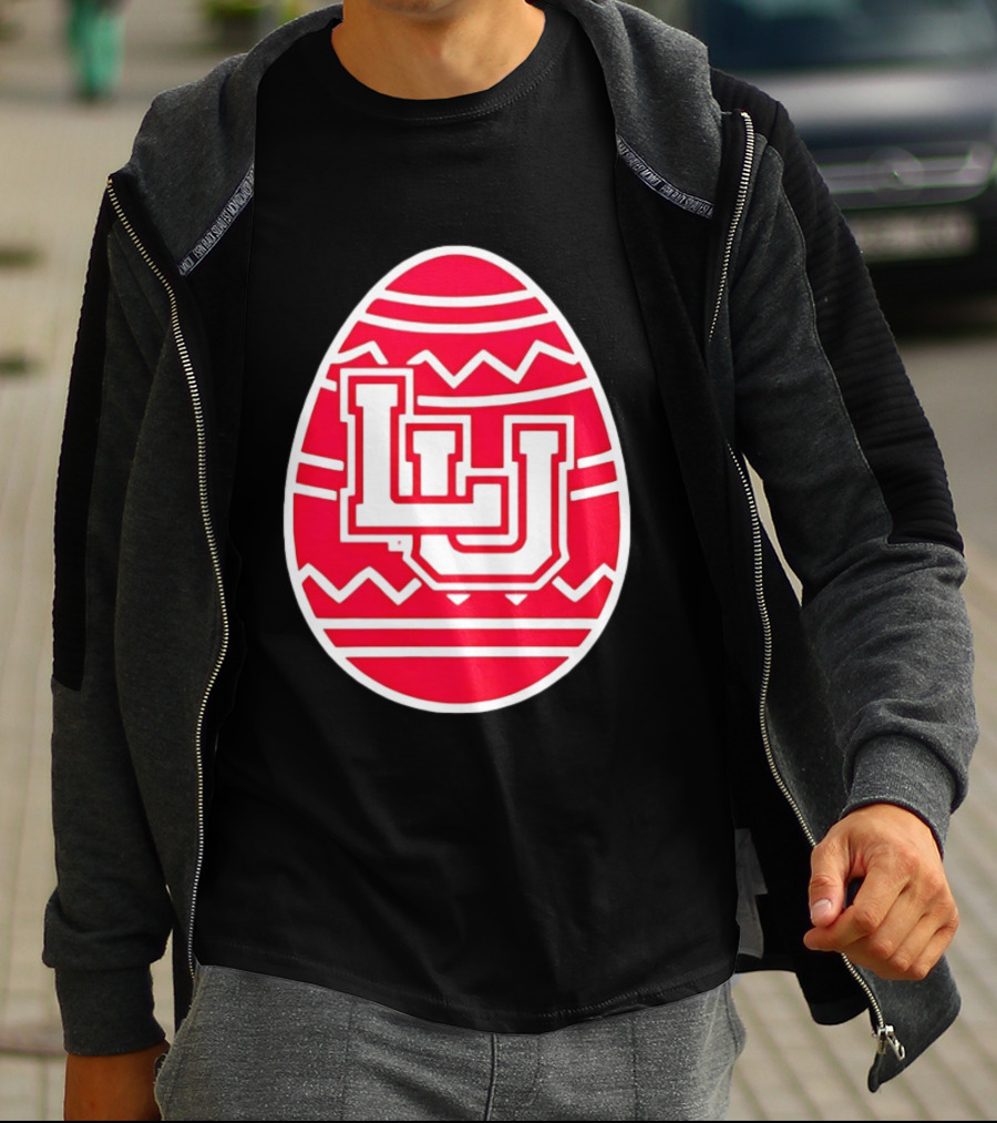 Liberty Union LU Easter Egg Red And White T-Shirt