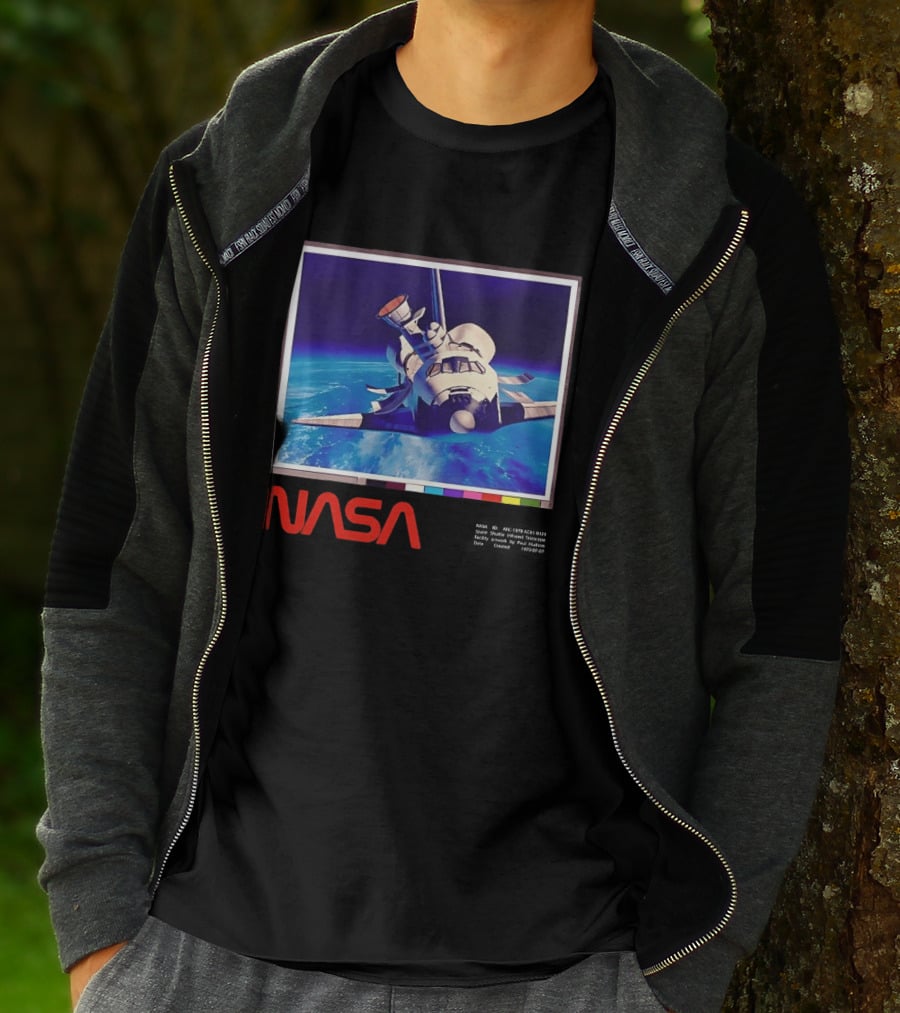 Space Shuttle In Orbit NASA T-Shirt