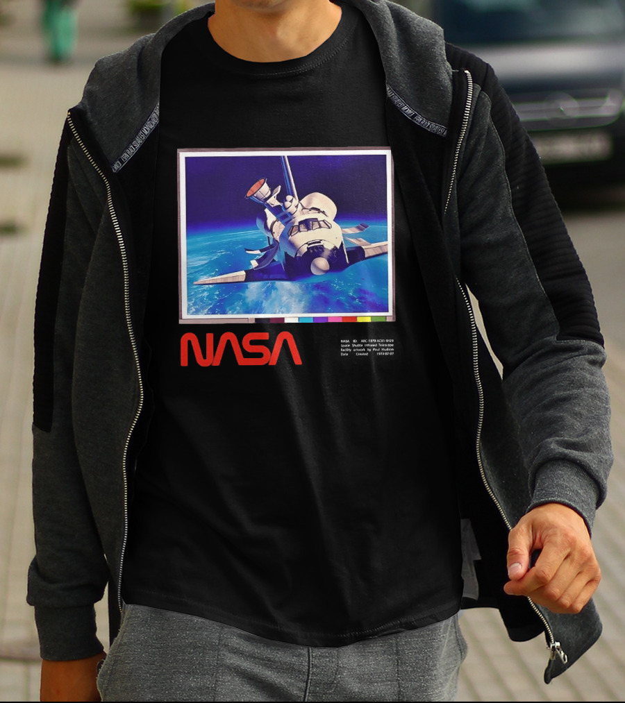 Space Shuttle In Orbit NASA T-Shirt