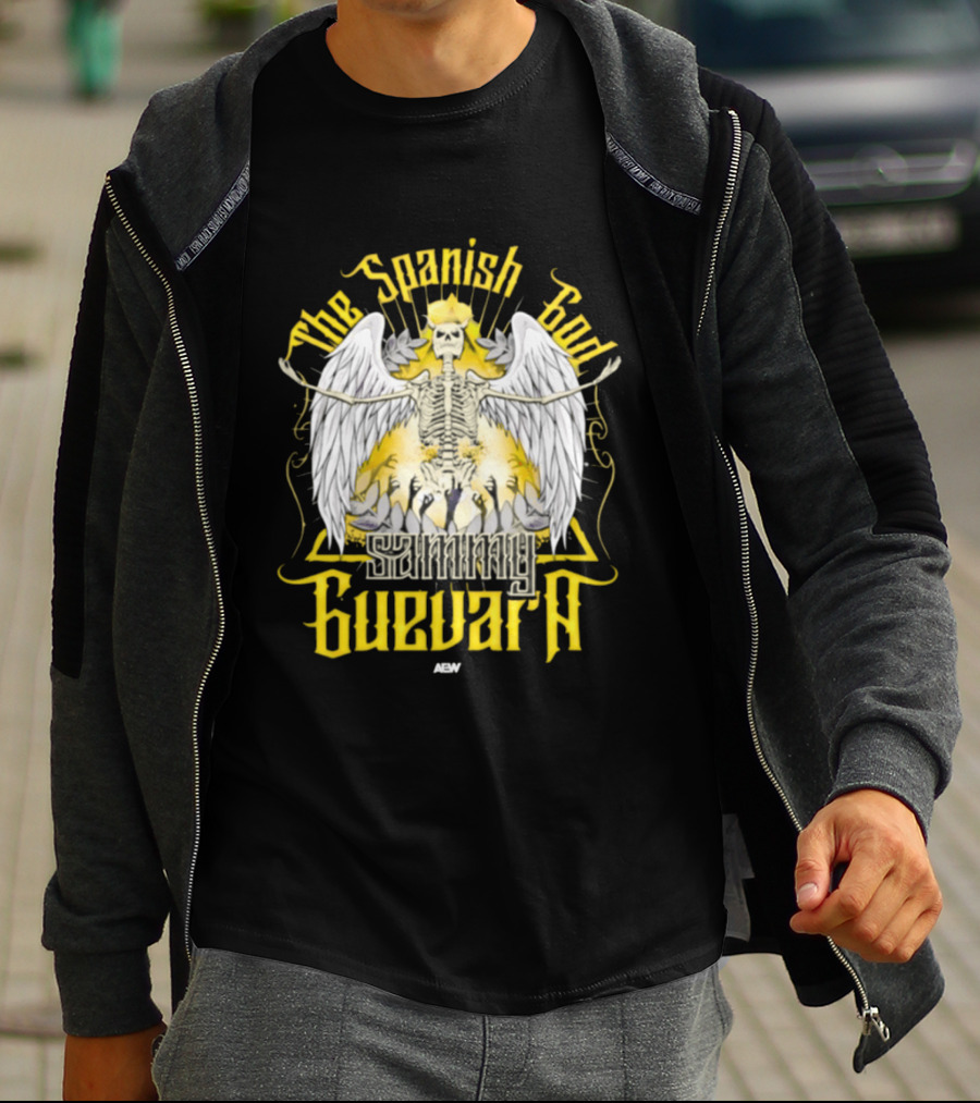 The Spanish God Sammy Guevara Wings And Crown Ascendant T-Shirt