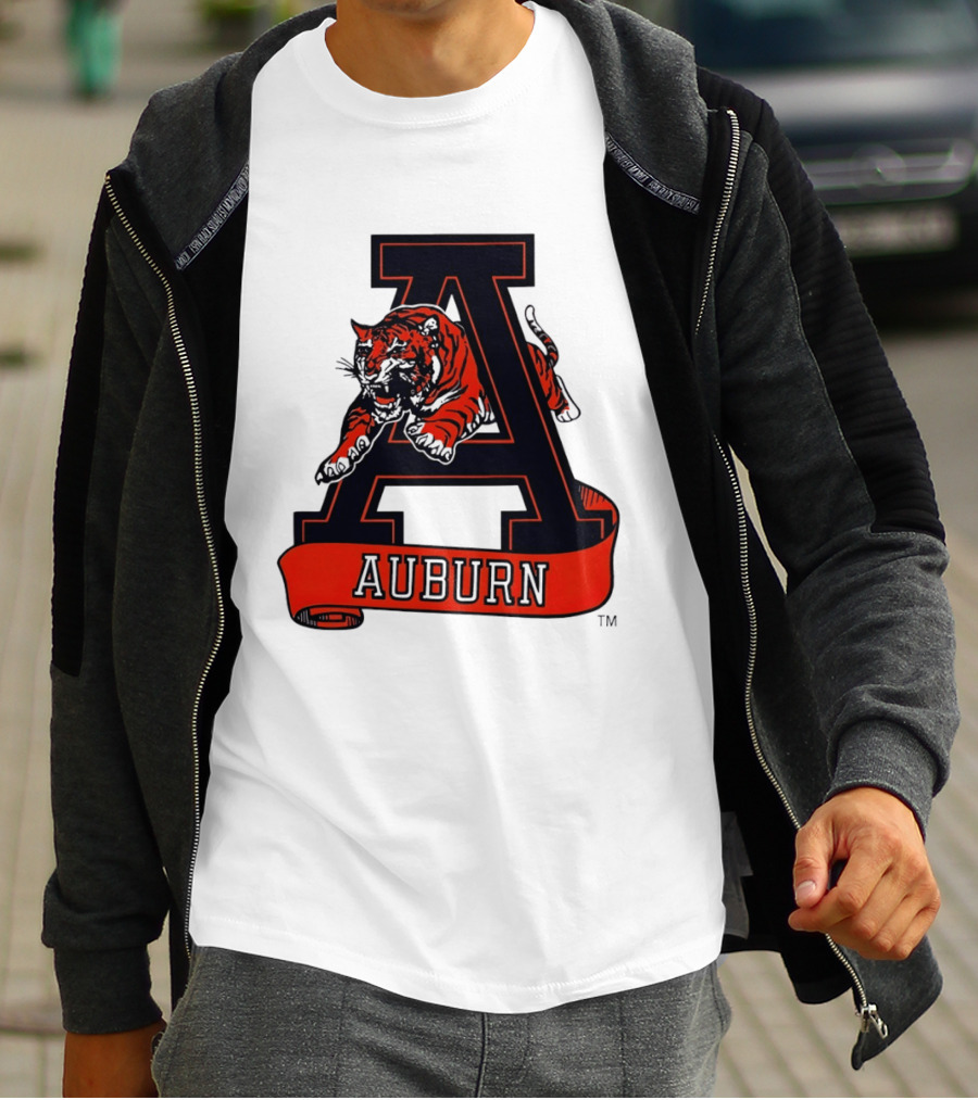 Auburn Tigers Auburn University Basketball NBA Team Spirit Tiger T-Shirt