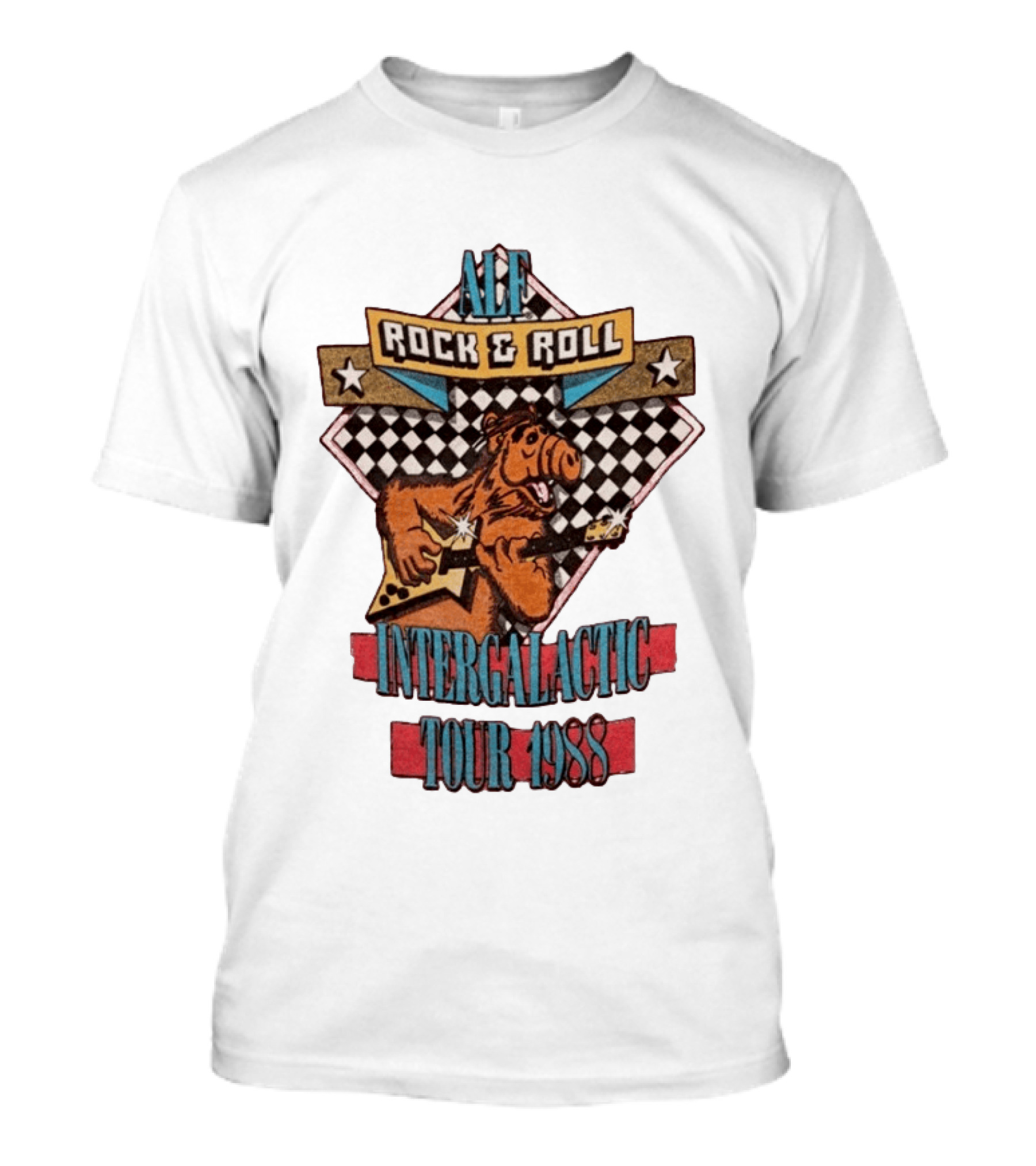 ALF Rock And Roll Intergalactic Tour 1988 T-Shirt