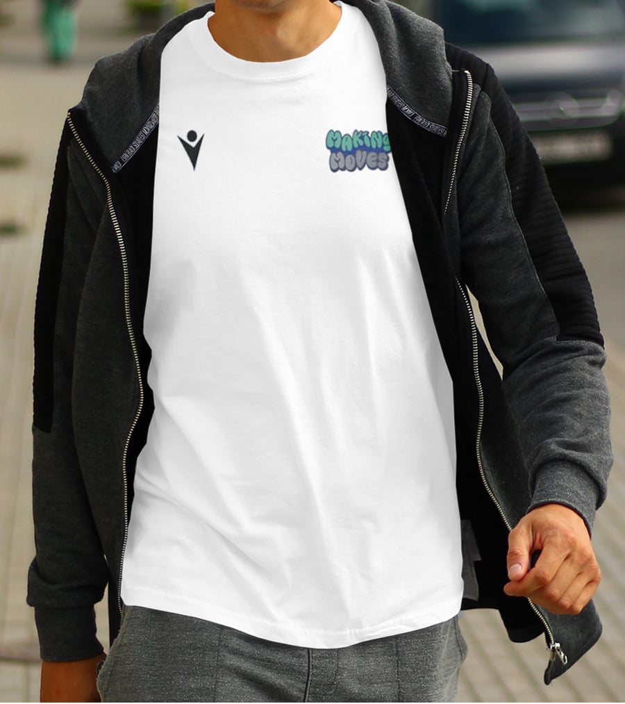 Scottish Rugby Macron Making Moves 2 Sides T-Shirt