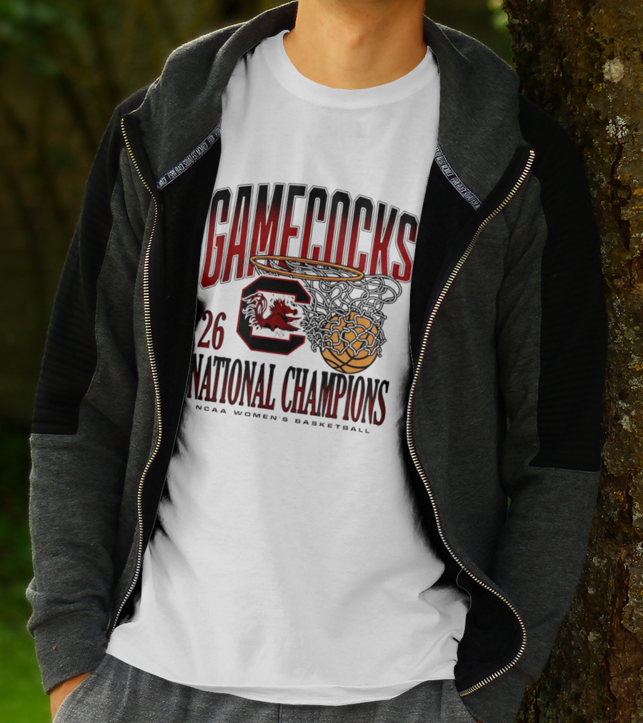 Gamecocks 2026 National Champions NCAA Women's Basketball T-Shirt