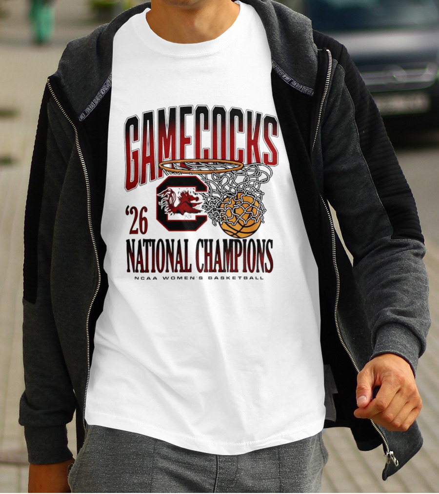 Gamecocks 2026 National Champions NCAA Women's Basketball T-Shirt