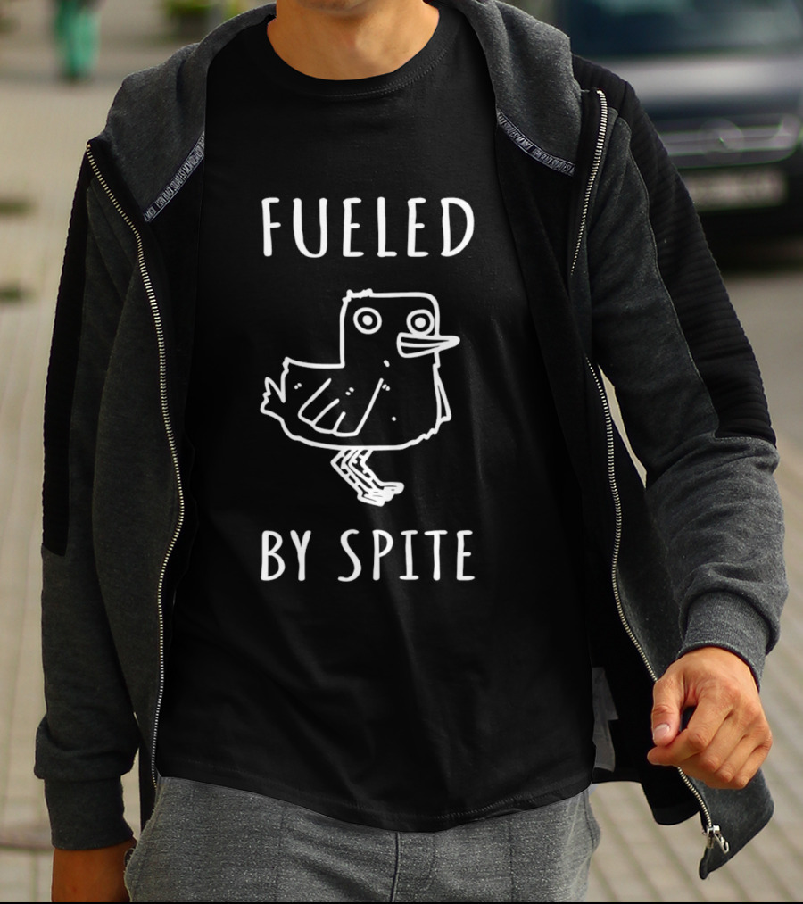 Fueled By Spite Bird Sketch T-Shirt