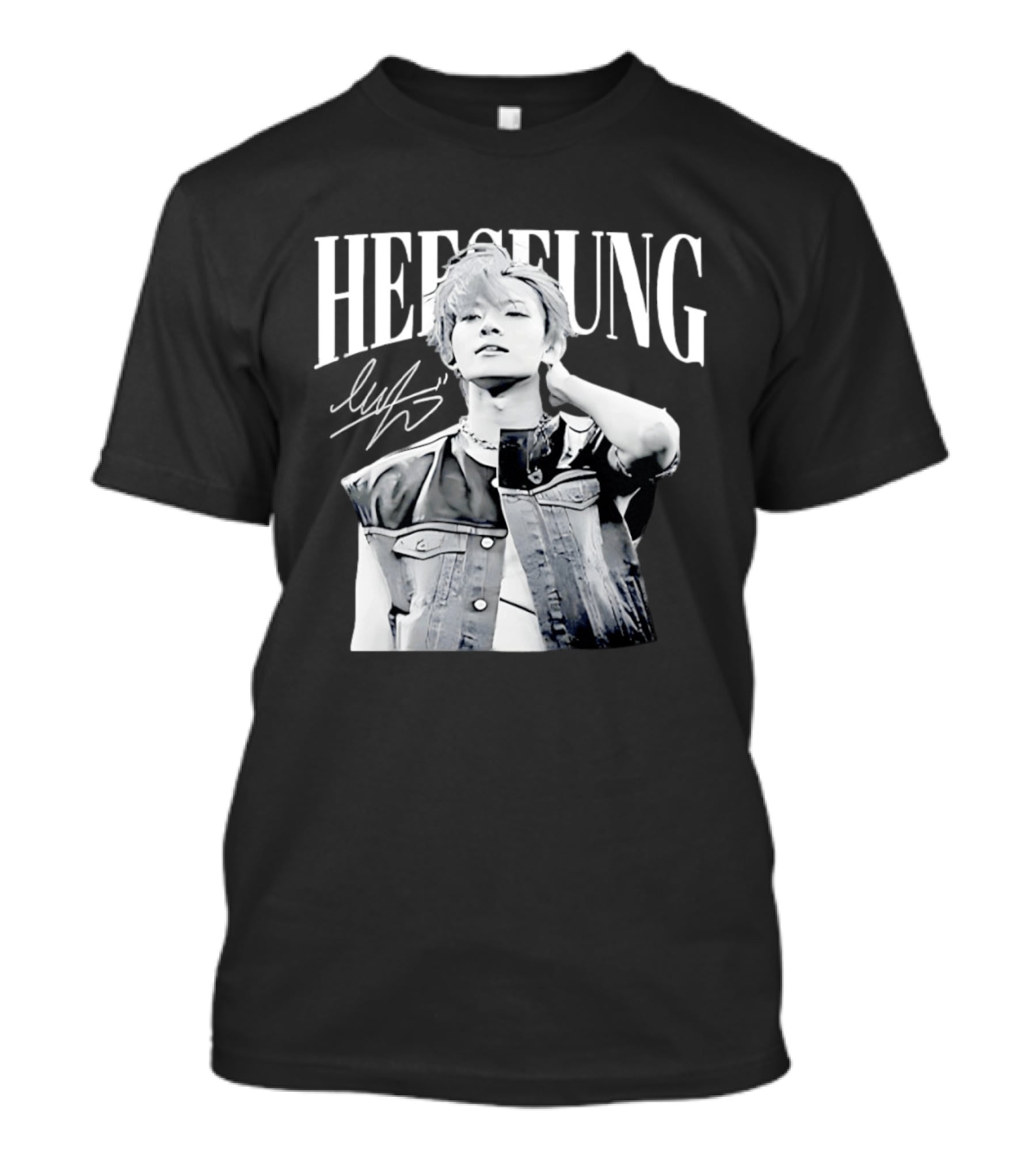 Heeseung ENHYPEN Signature Style Retro Look T-Shirt