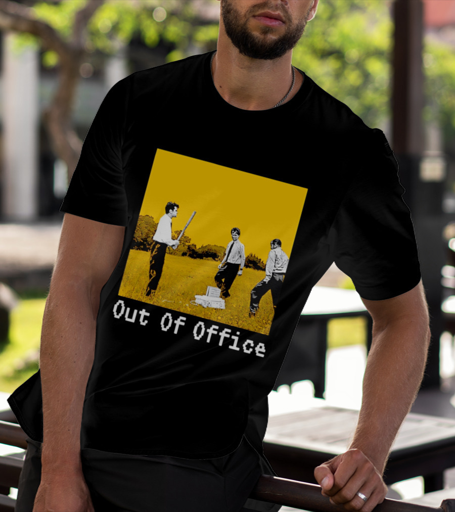 Out Of Office Space 1999 Printer Destruction Scene T-Shirt