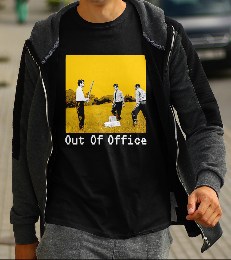 Out Of Office Space 1999 Printer Destruction Scene T-Shirt