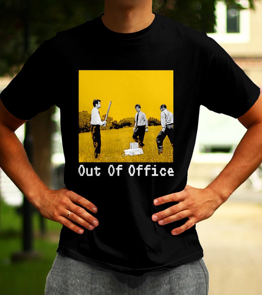 Out Of Office Space 1999 Printer Destruction Scene T-Shirt