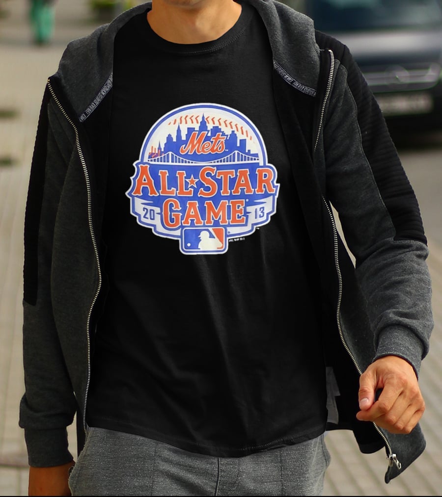 New York Mets 2013 All Star Game Skyline Baseball T-Shirt