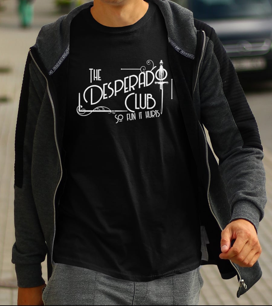 The Desperado Club So Fun It Hurts Dungeon Crawler Carl Sword T-Shirt
