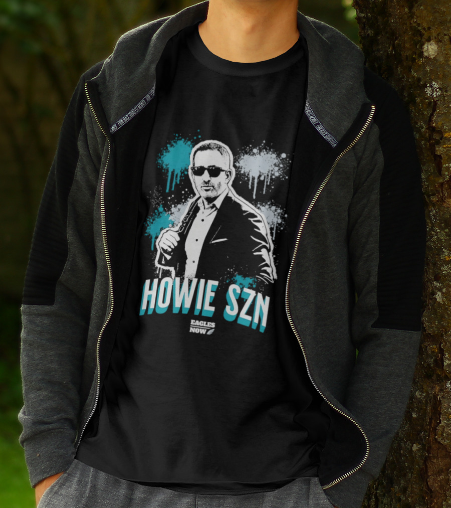 Howie SZN Philadelphia Eagles Football Fan Gear T-Shirt