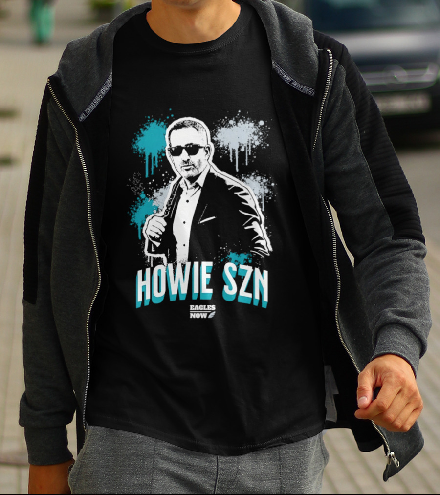 Howie SZN Philadelphia Eagles Football Fan Gear T-Shirt