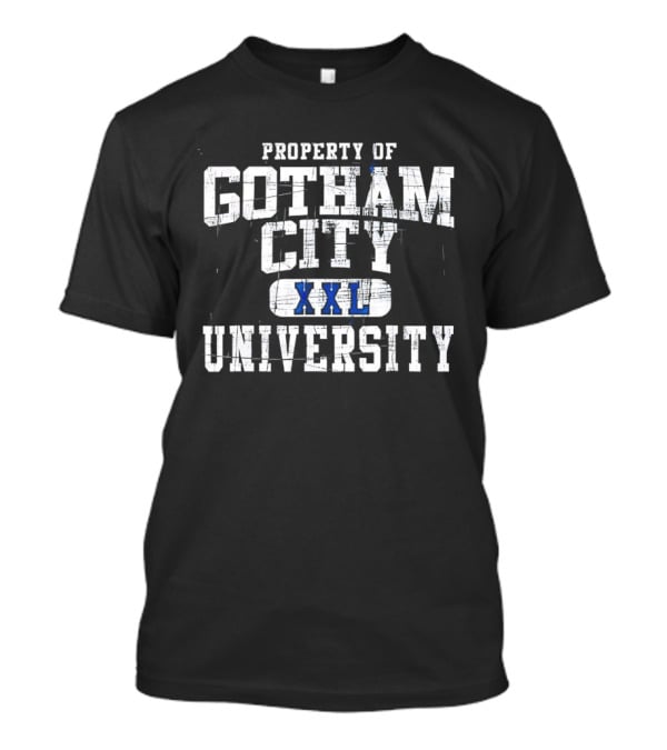 Property Of Gotham City XXL University Batman T-Shirt
