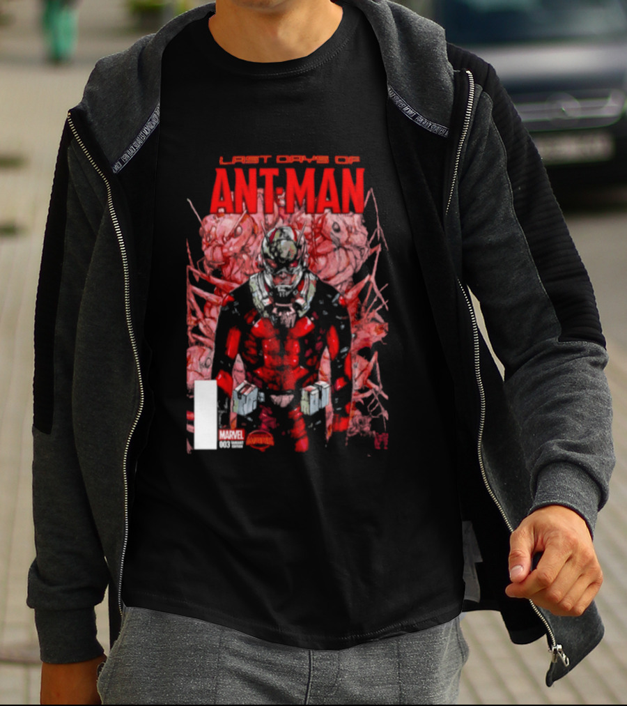 Last Days Of Ant Man Marvel Comic Cover T-Shirt