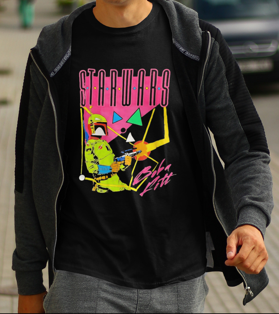 Star Wars Boba Fett Neon T-Shirt