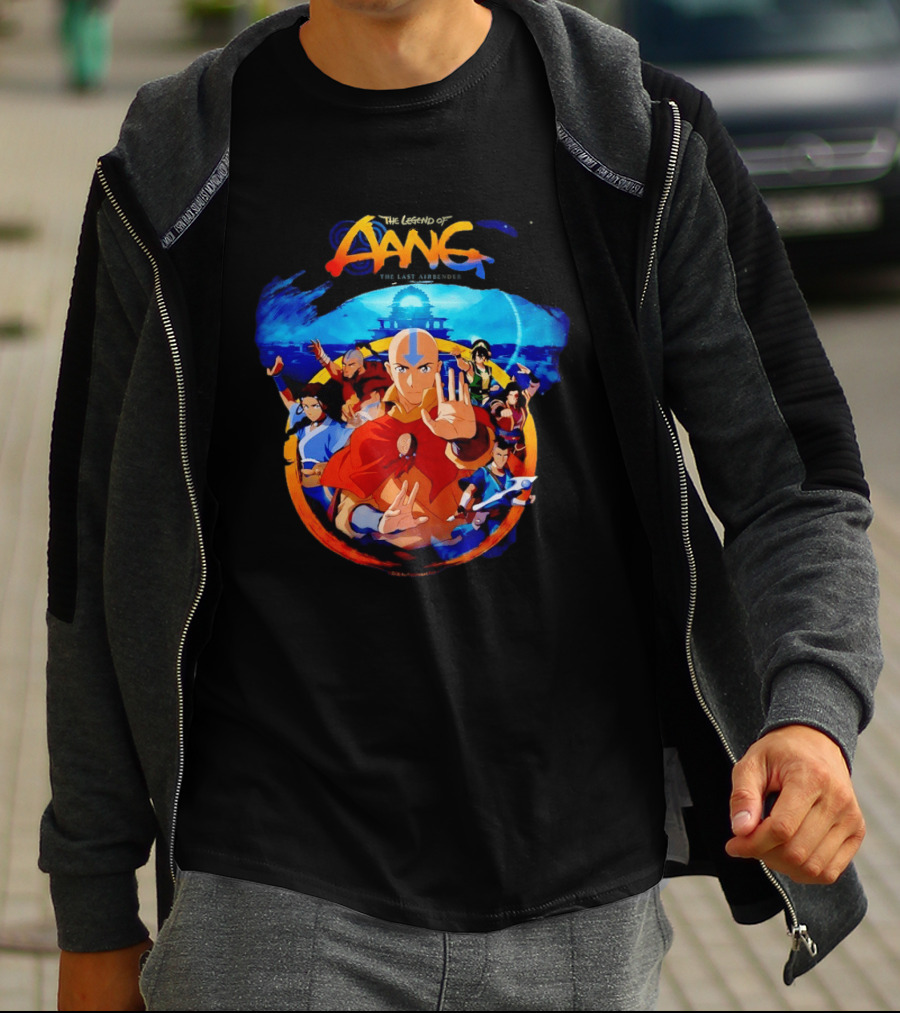 The Legend Of Aang The Last Airbender Team Avatar T-Shirt