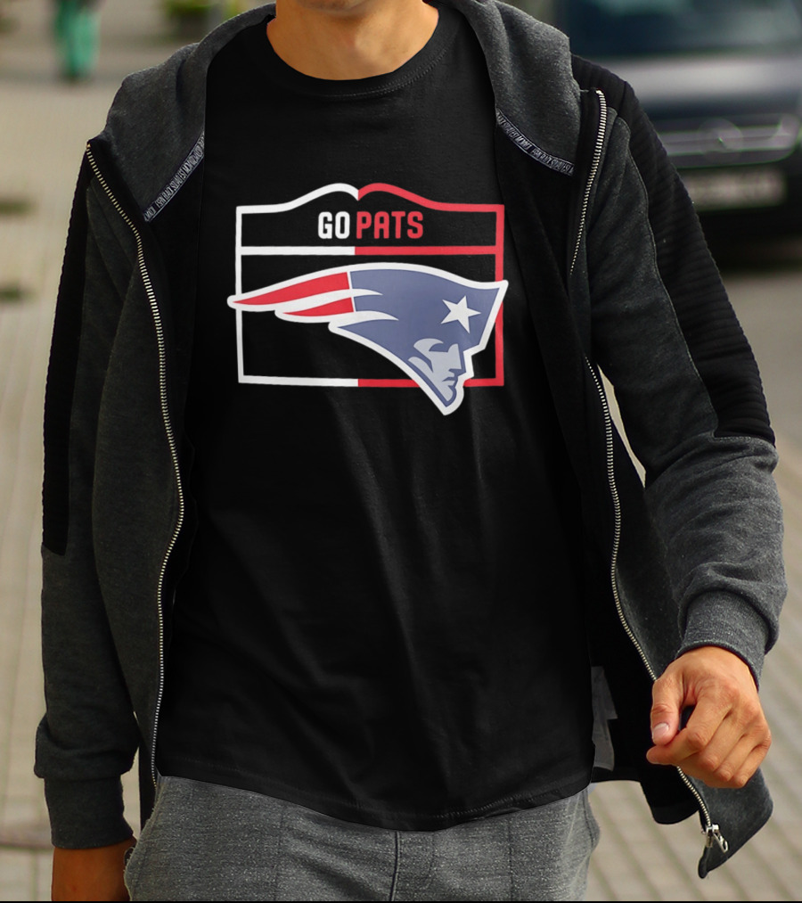 New England Patriots Go Pats Team Spirit T-Shirt