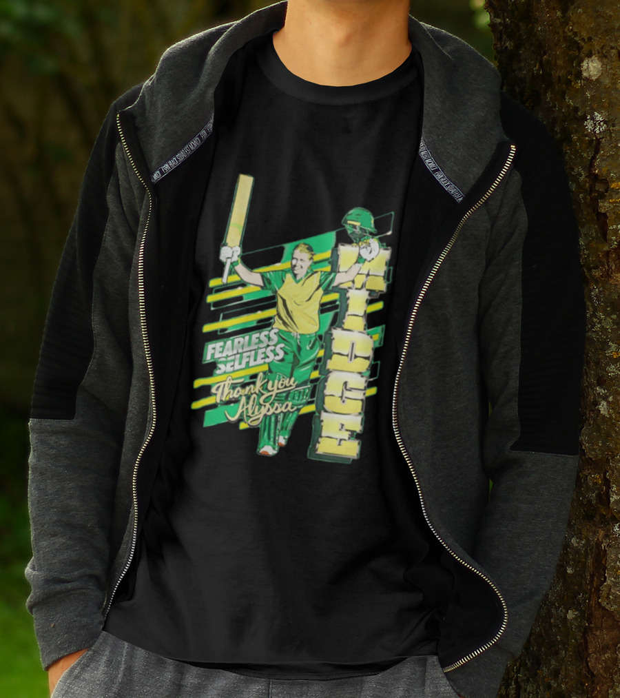 Fearless Selfless Thank You Alyssa Cricket Midge T-Shirt