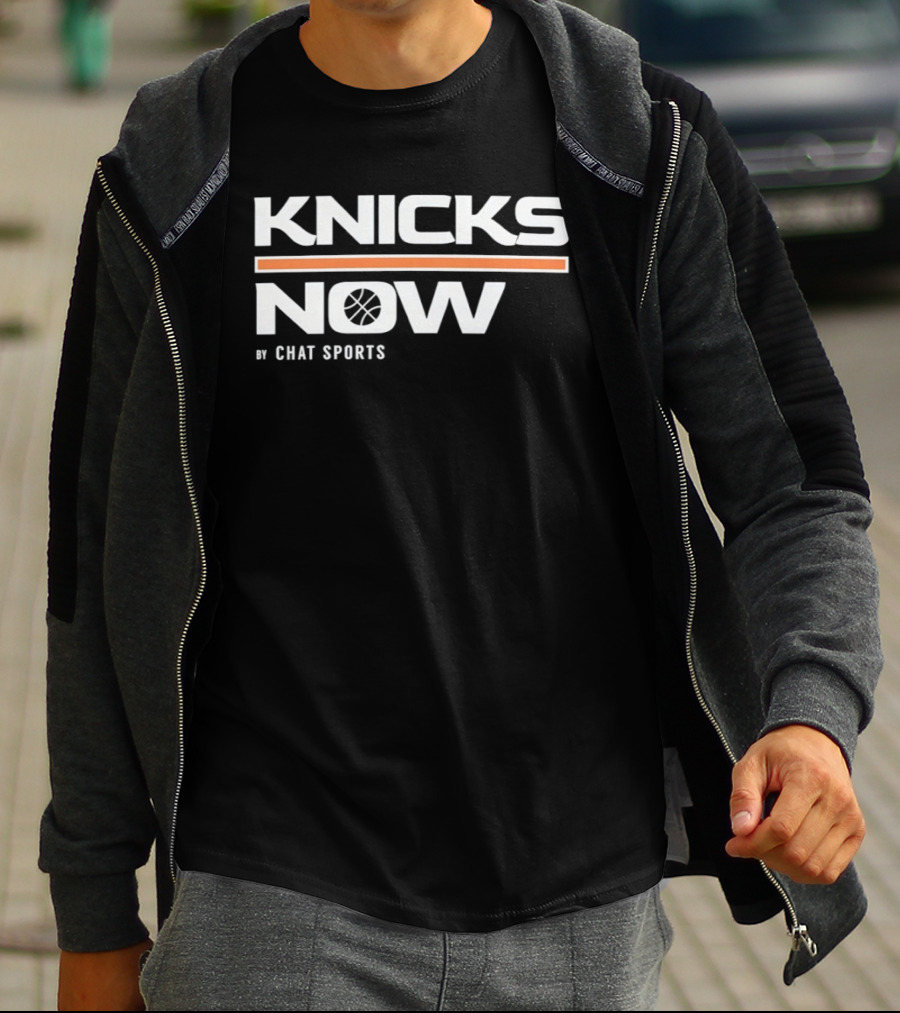 New York Knicks Now Basketball By Chat Sports T-Shirt