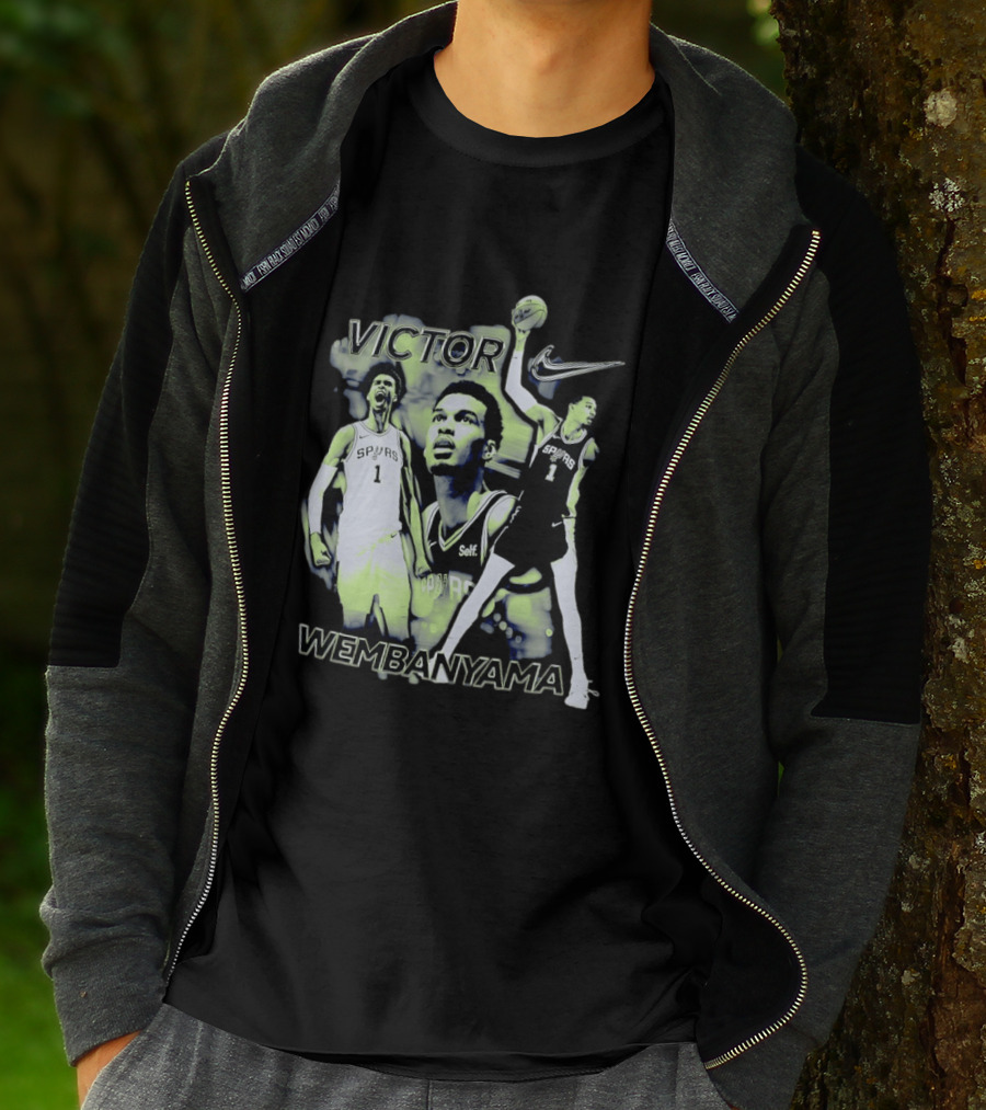 Victor Wembanyama San Antonio Spurs Nike Basketball T-Shirt