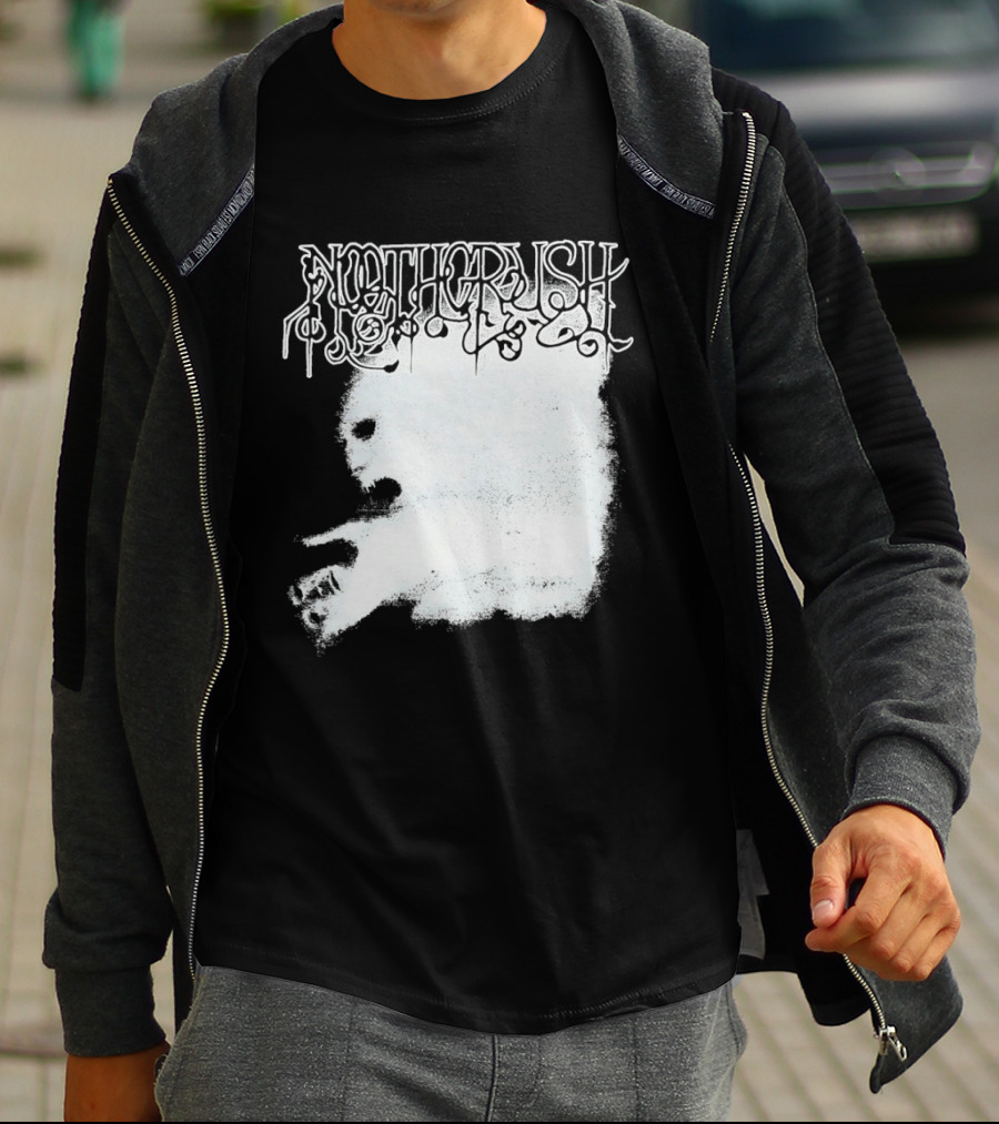 Noothgrush Erode The Person Distorted White T-Shirt