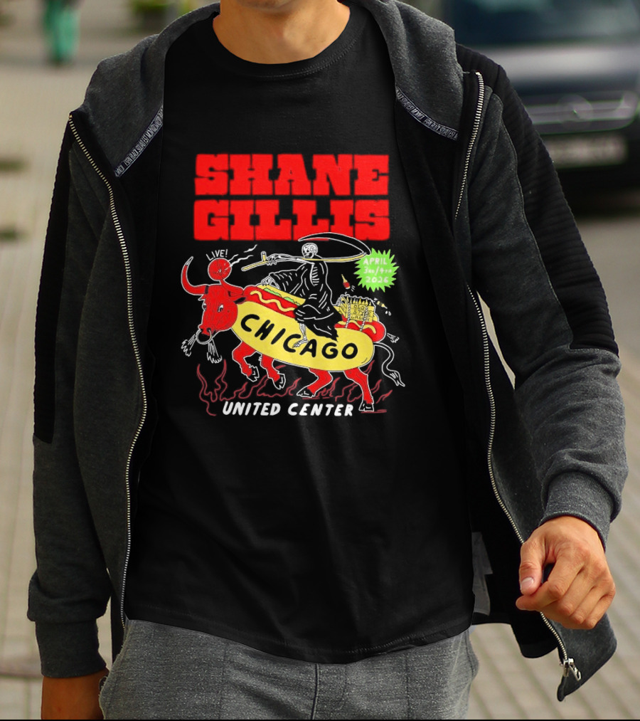 Shane Gillis Chicago April 3 4 2026 United Center T-Shirt