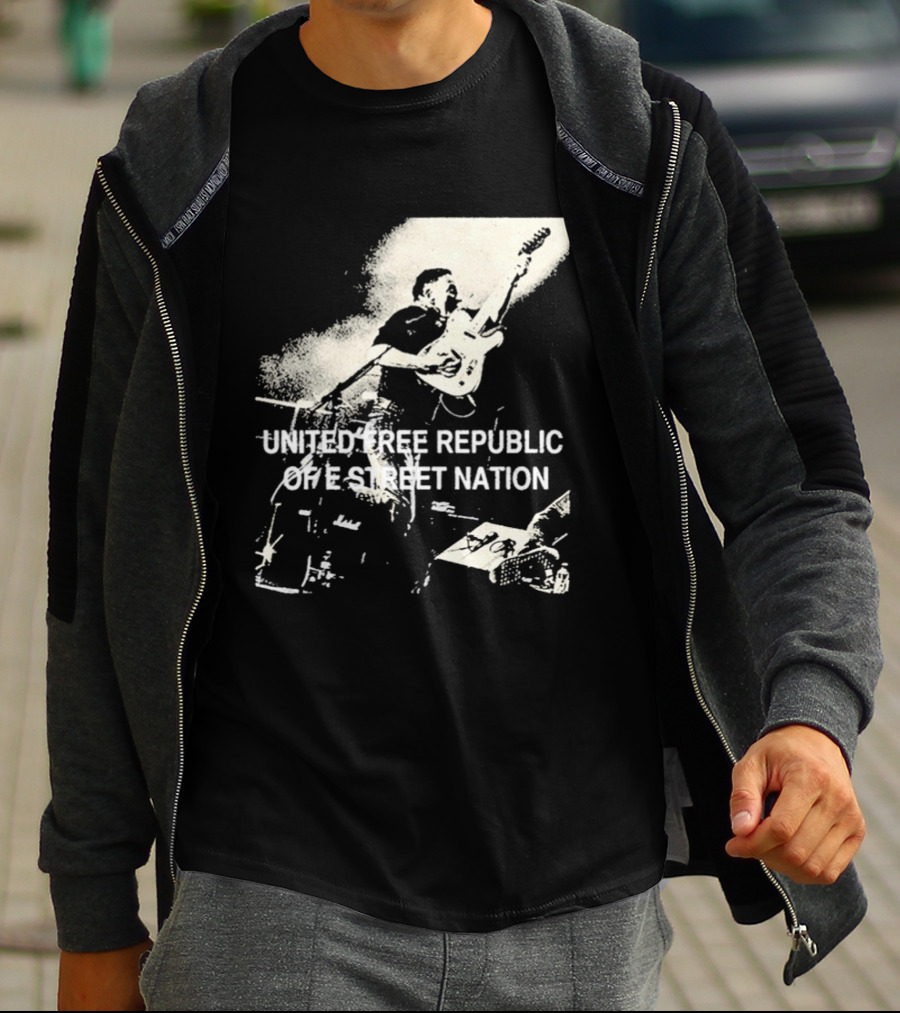 Bruce Springsteen 2026 Land Of Hope And Dreams American Tour United Free Republic One Street Nation T-Shirt