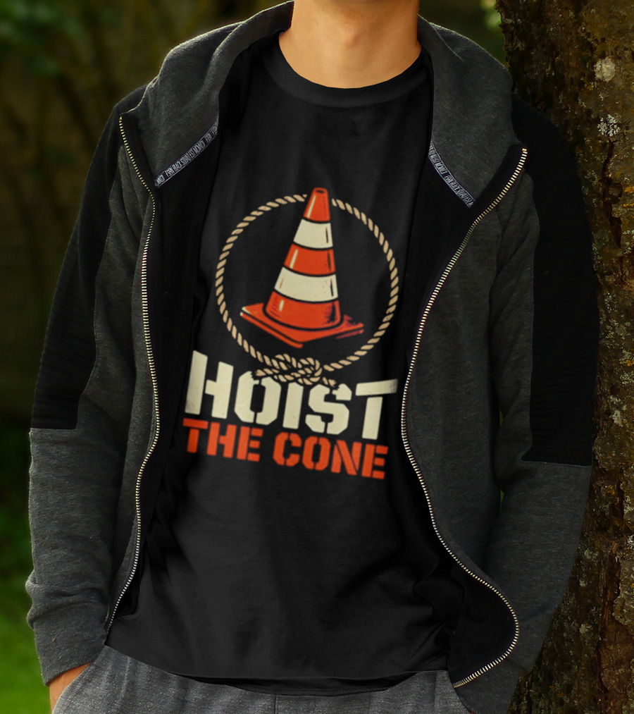 Pittsburgh Pirates Hoist The Cone Rope Traffic Cone T-Shirt