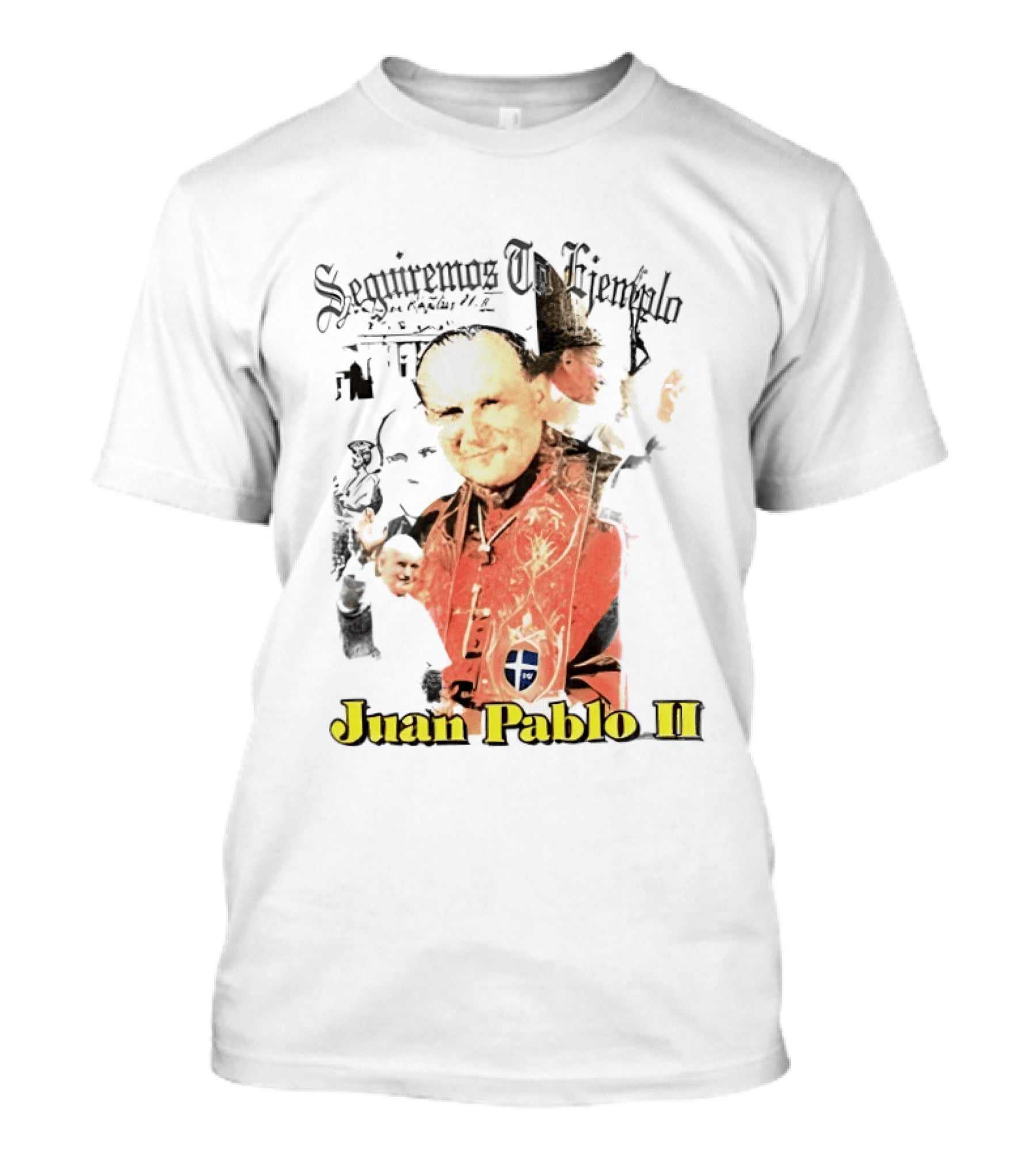 Seguiremos Tu Ejemplo Juan Pablo II Yeezy Szn9 Unreleased T-Shirt