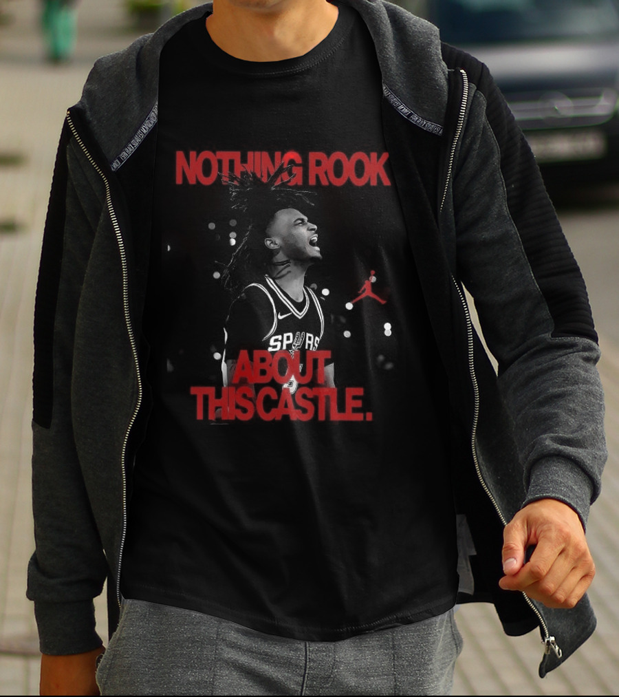 Victor Wembanyama Nothing Rook About This Castle T-Shirt