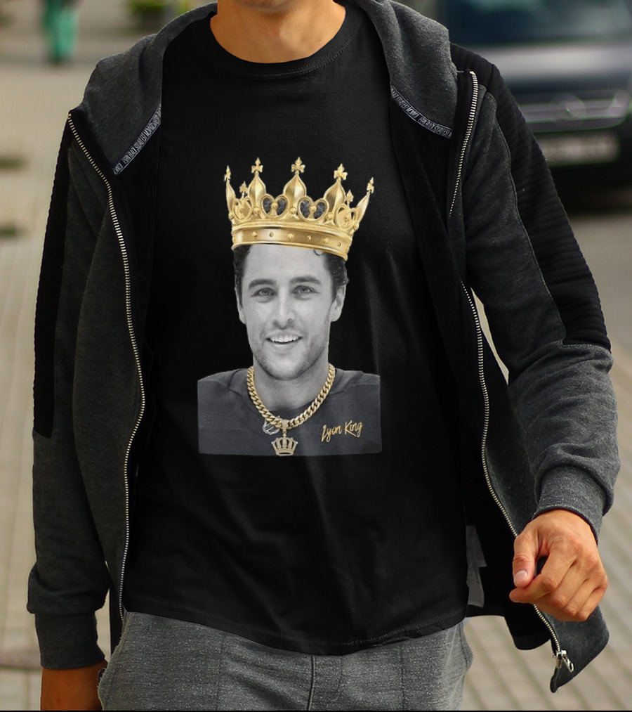 Lyon King Crowned Alex Lyon Buffalo Sabres Hockey T-Shirt