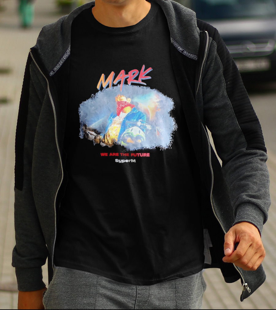Mark Lee We Are The Future SuperM Vision T-Shirt