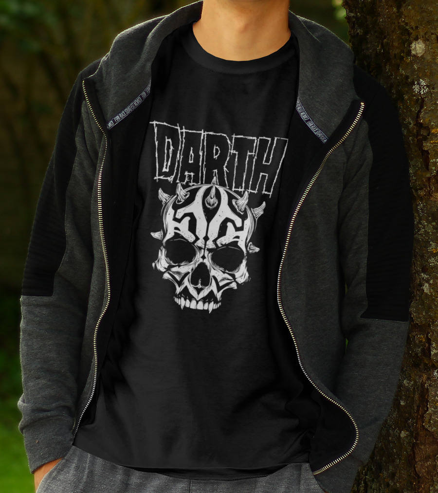 Darth Maul Of Cain Skull T-Shirt