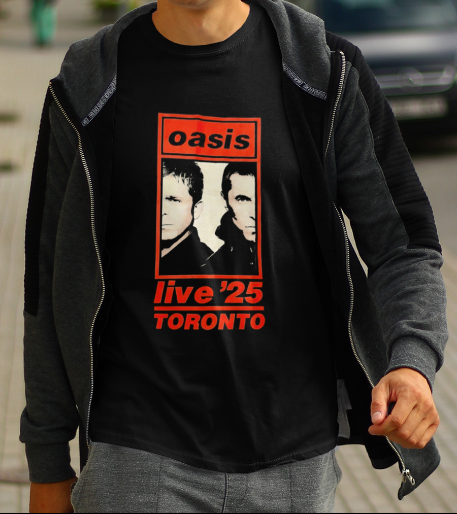 Oasis Live '25 Toronto Concert Event T-Shirt