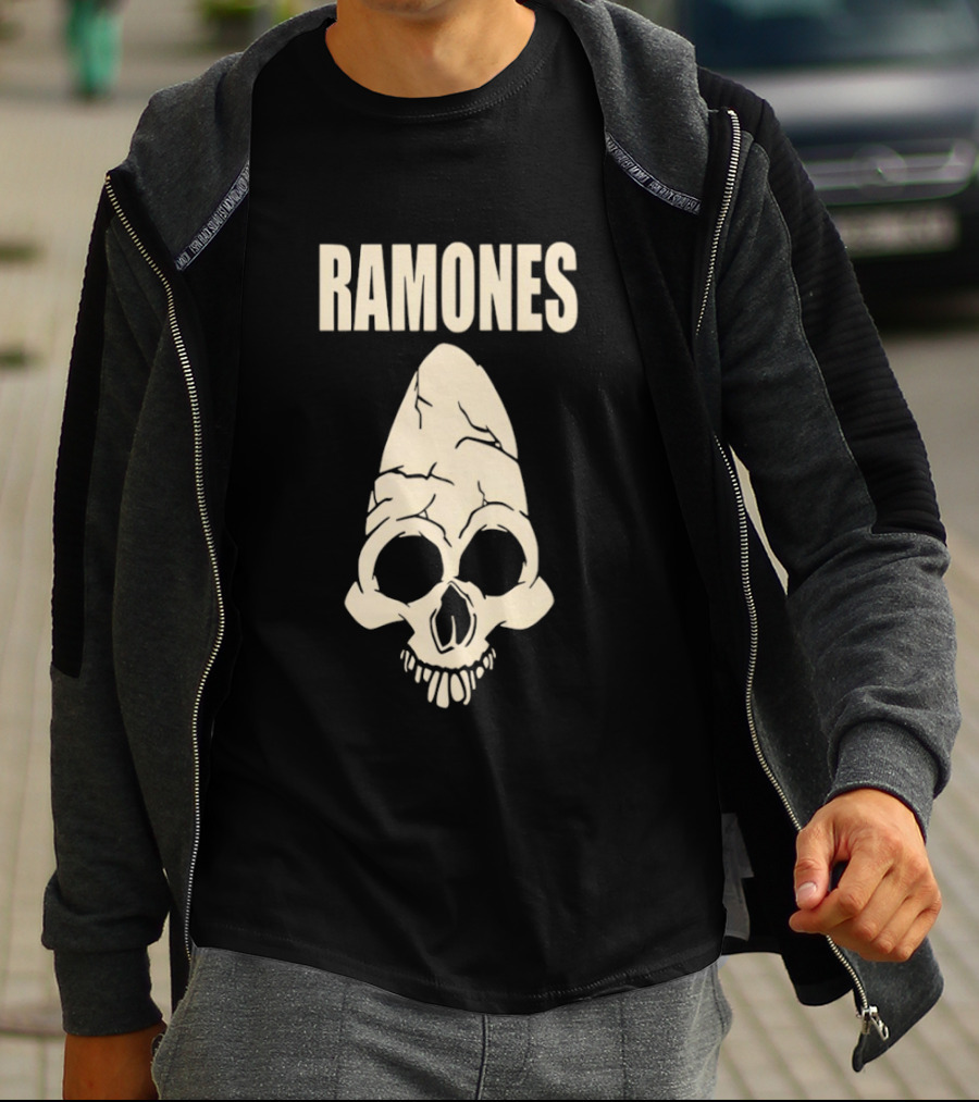 Ramones Skull CM Punk T-Shirt