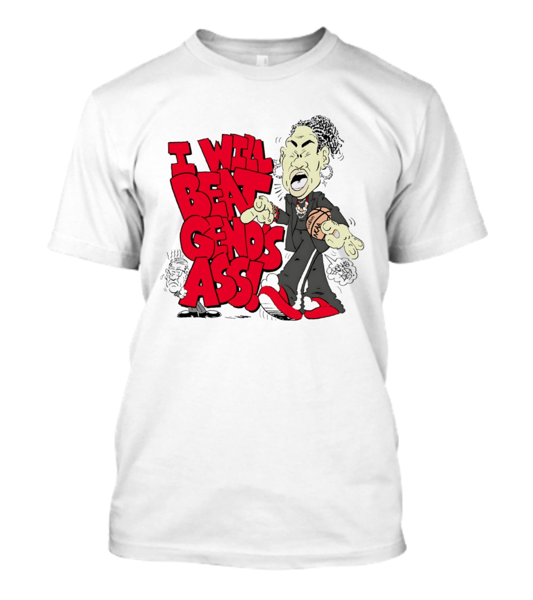 I Will Beat Geno's Ass South Carolina Dawn Staley NCAA Basketball T-Shirt