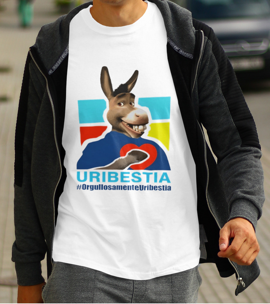 Donkey From Shrek Uribestia OrgullosamenteUribestia Hashtag T-Shirt