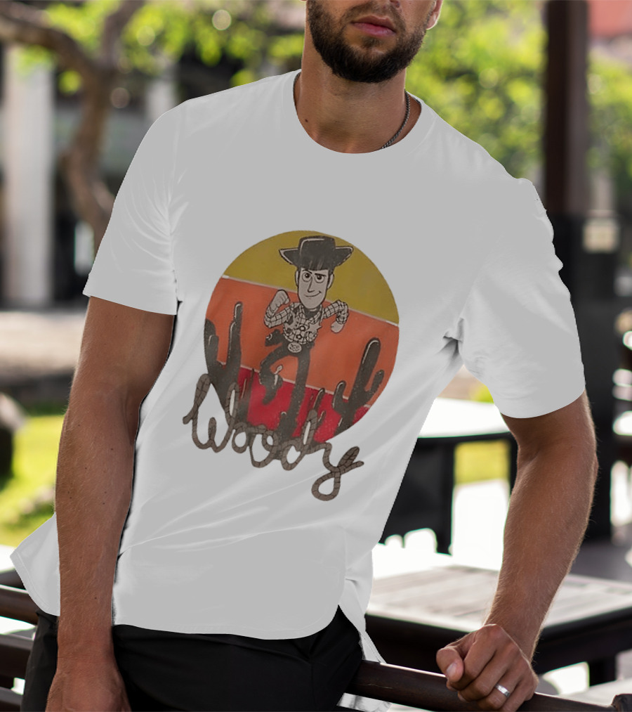 Woody Desert Cactus Scene Toy Story T-Shirt