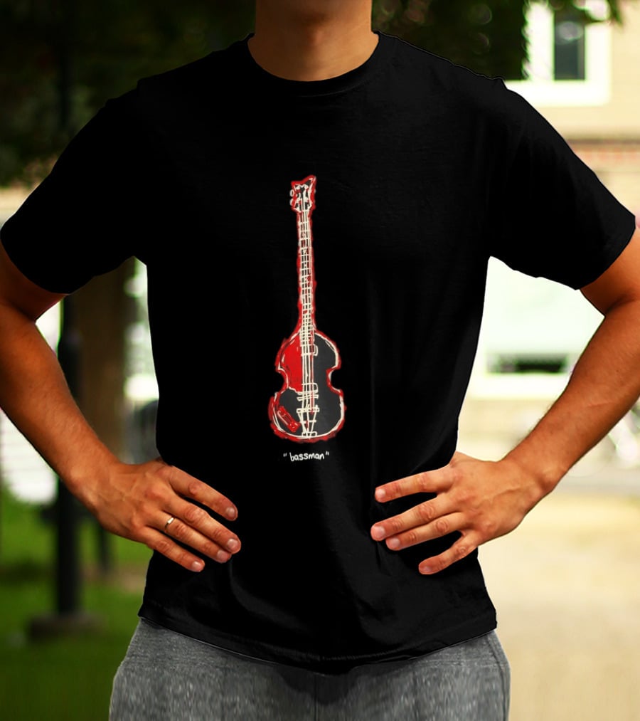 Autumn 1999 Rock Idol Bassman Upright Bass Electric T-Shirt