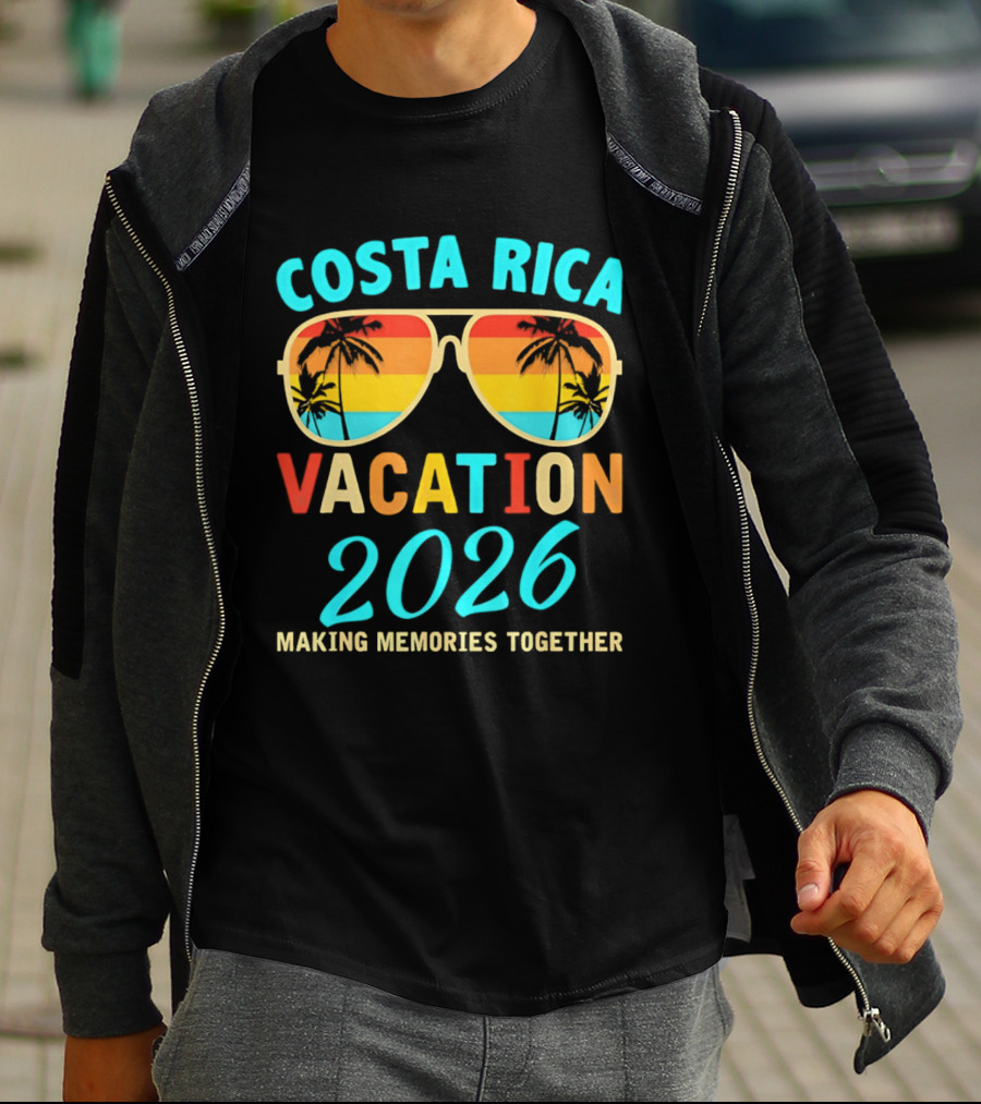Costa Rica Vacation 2026 Making Memories Together T-Shirt