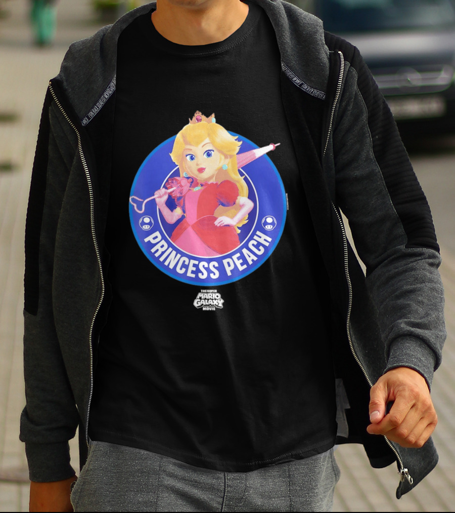 Princess Peach Super Mario Galaxy Movie Adventure T-Shirt