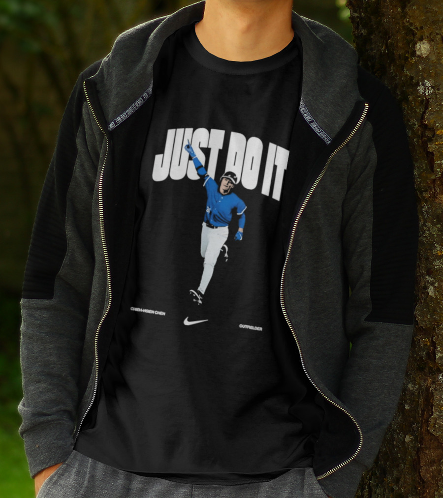 Just Do It Nike Baseball Chieh Hsien Chen Outfielder T-Shirt