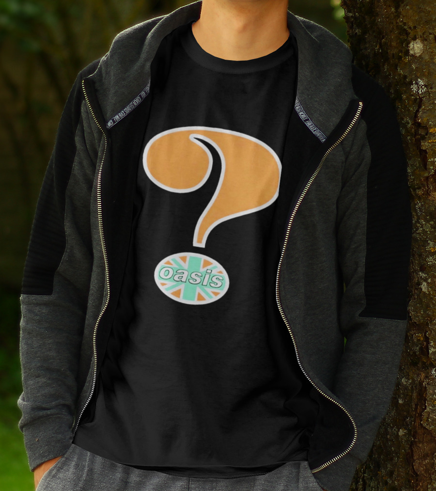 Pleasures Oasis Question Mark Union Jack T-Shirt