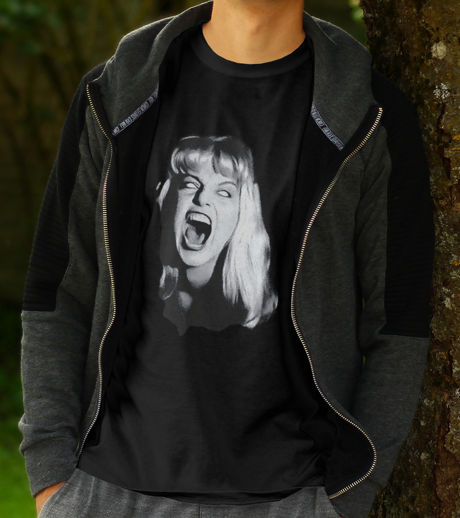 Laura Palmer Scream Twin Peaks Horror T-Shirt